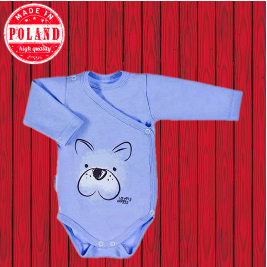 Baby Crossover Body with Long Sleeve